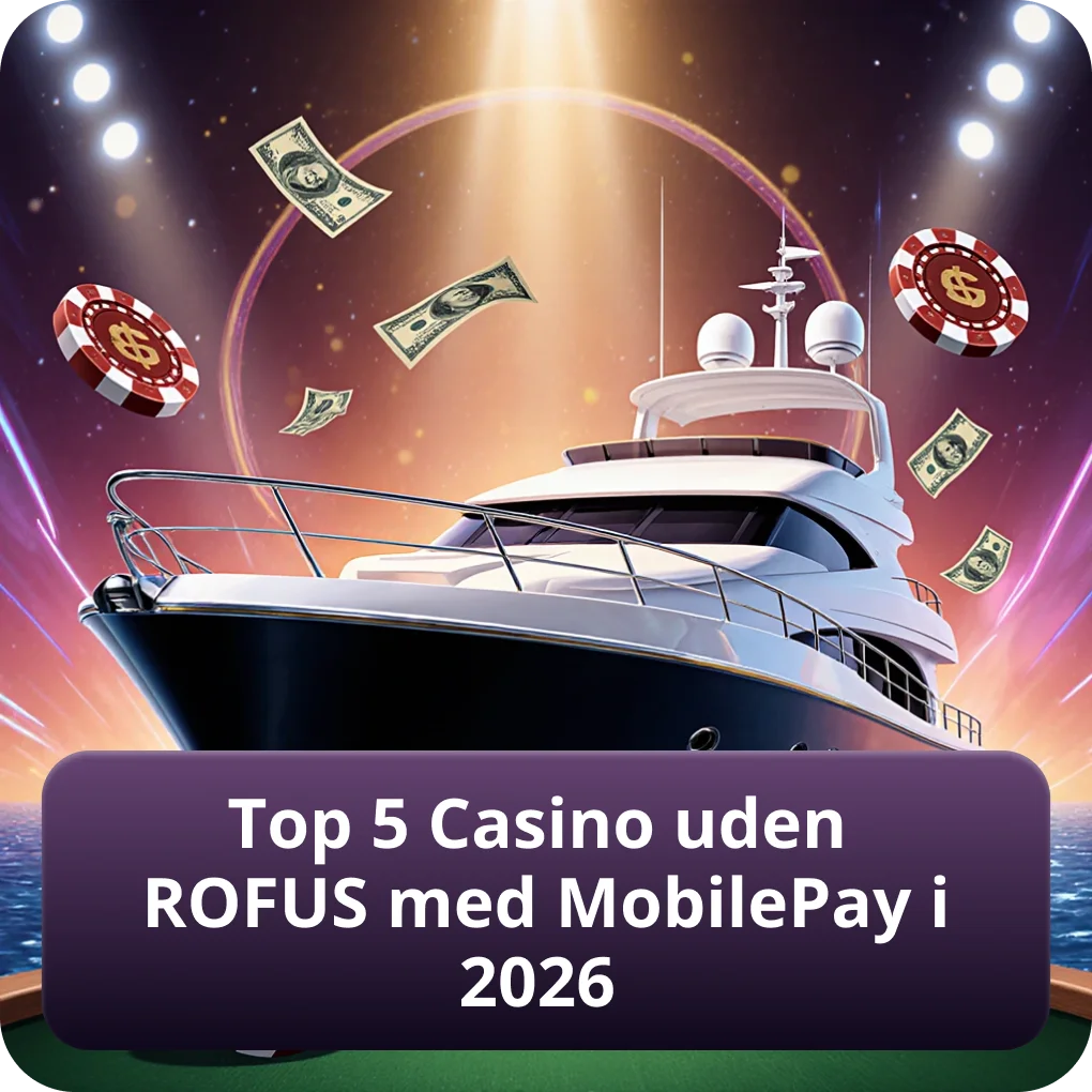 De 5 bedste casinoer uden ROFUS der accepterer MobilePay rangeret for danske spillere i 2026 Top 5 Casinoer uden ROFUS med MobilePay i 2026